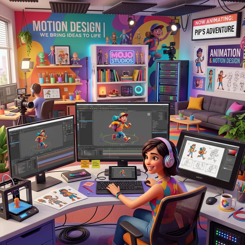 Character design and visual style